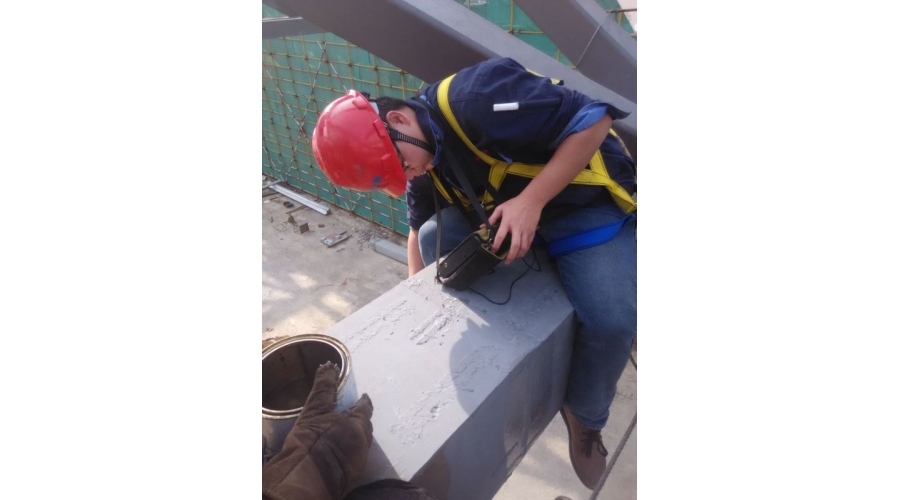 南寧火車(chē)東站焊縫探傷檢測(cè)