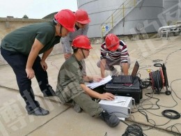 玉柴集團(tuán)北海玉柴馬油罐聲發(fā)射檢測