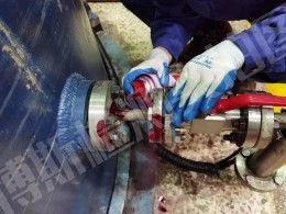 廣西大化電廠壓力油罐閥門(mén)管道檢測(cè)